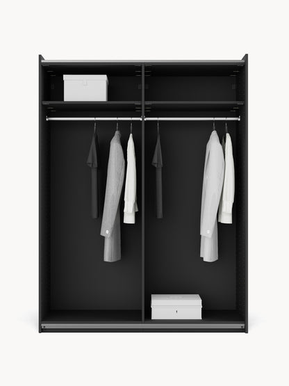 Lenmarco Modular Sliding-Door Wardrobe, 150 cm Wide, in Various Sizes