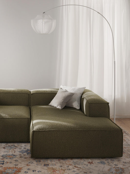 Lenzano Bouclé Ottoman Corner Module
