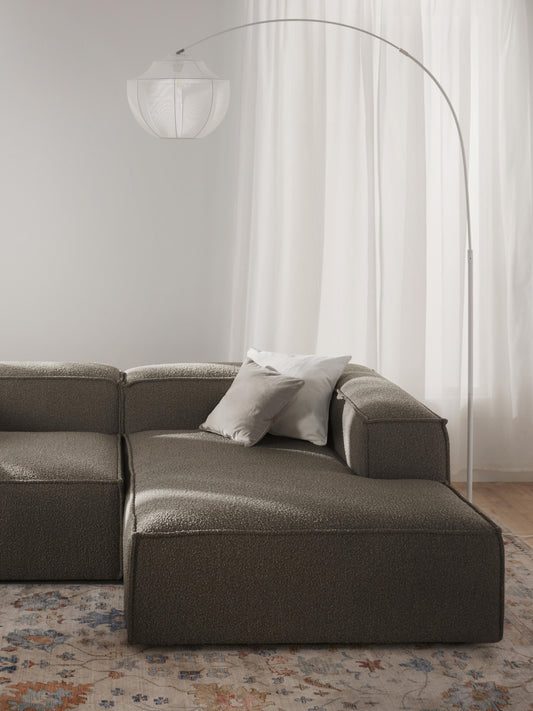Lenzano Bouclé Ottoman Corner Module