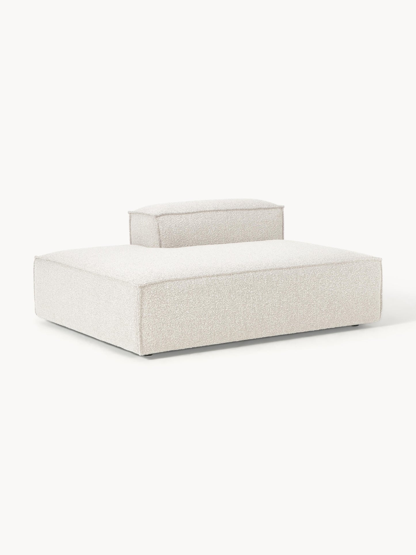 Lenzano Bouclé Ottoman Module