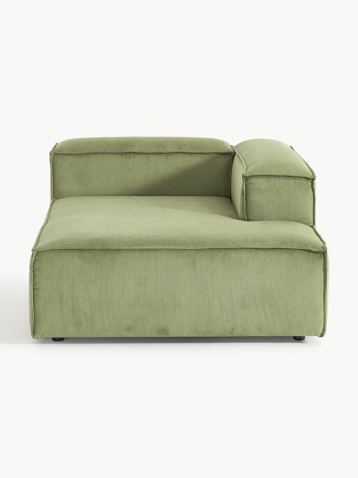 Lenzano Corduroy Ottoman Corner Module