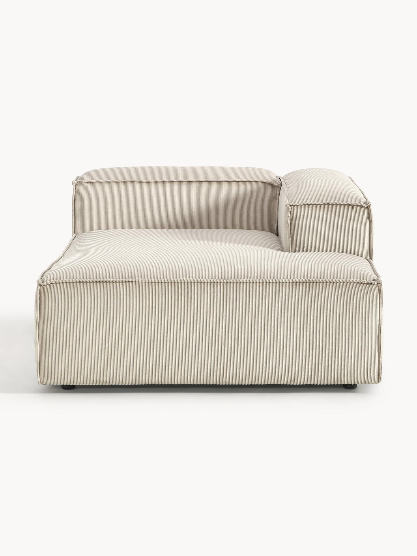 Lenzano Corduroy Ottoman Corner Module