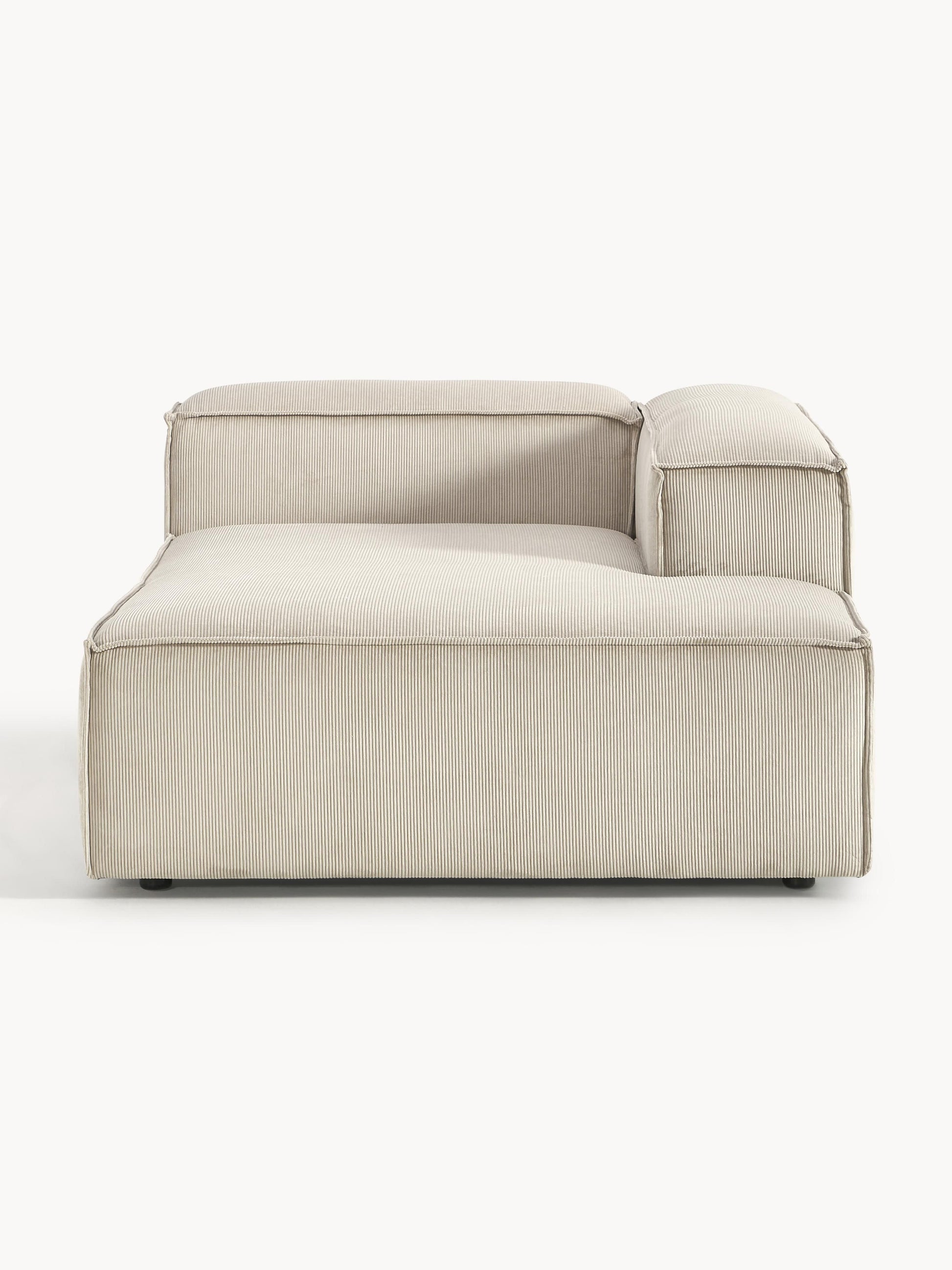 Lenzano Corduroy Ottoman Corner Module