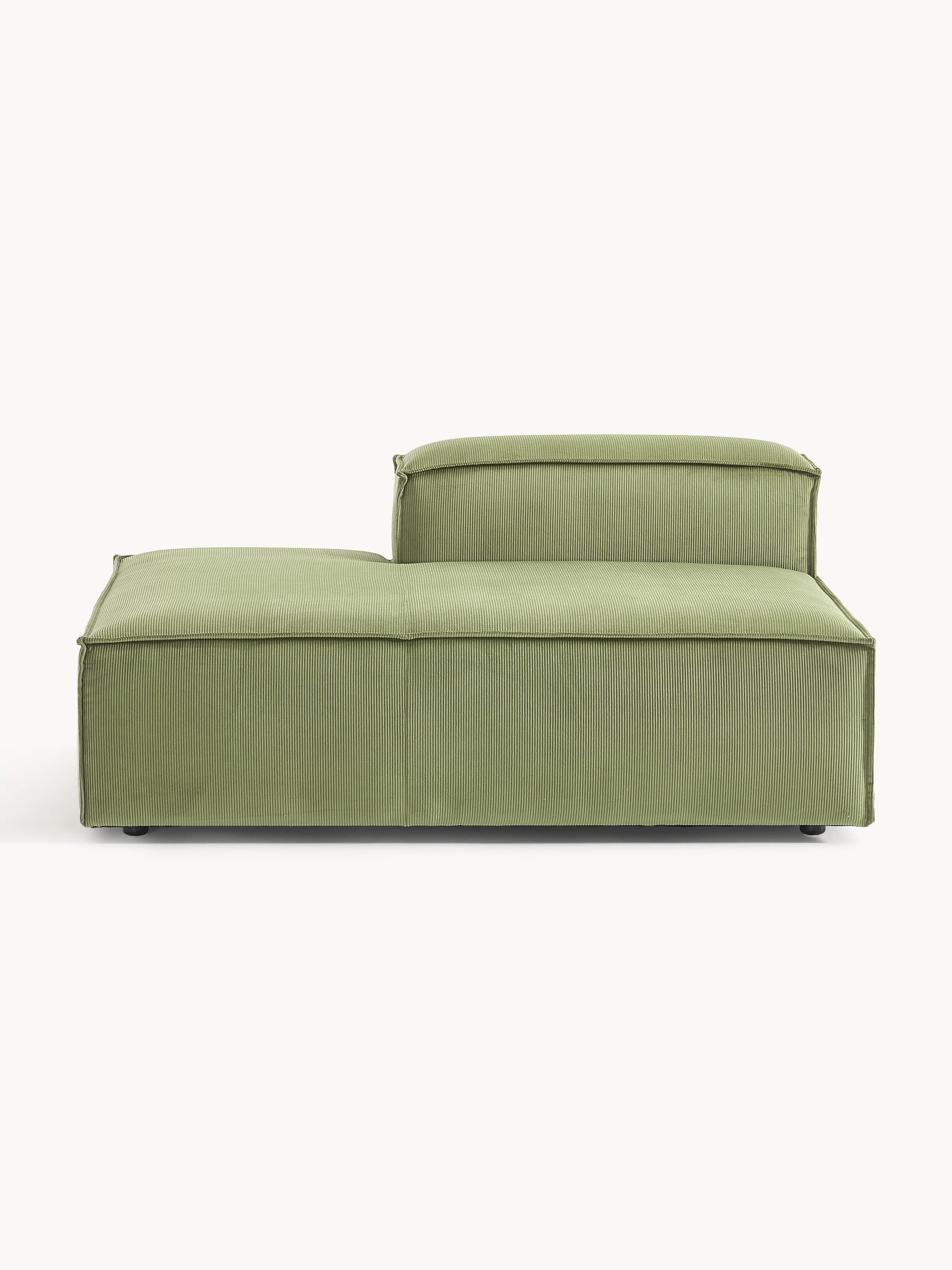 Lenzano Corduroy Ottoman Module