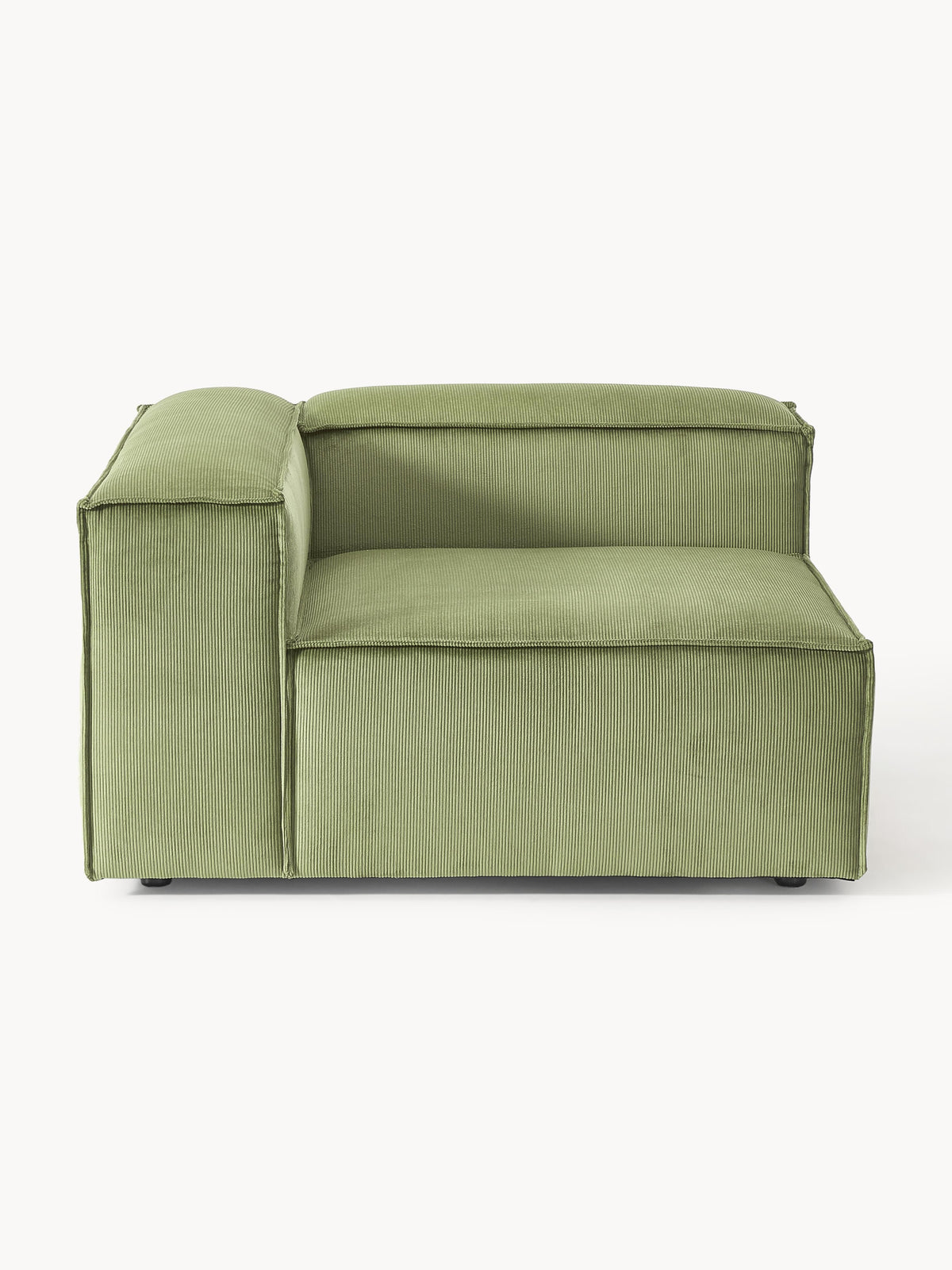 Lenzano Corner Module in Corduroy