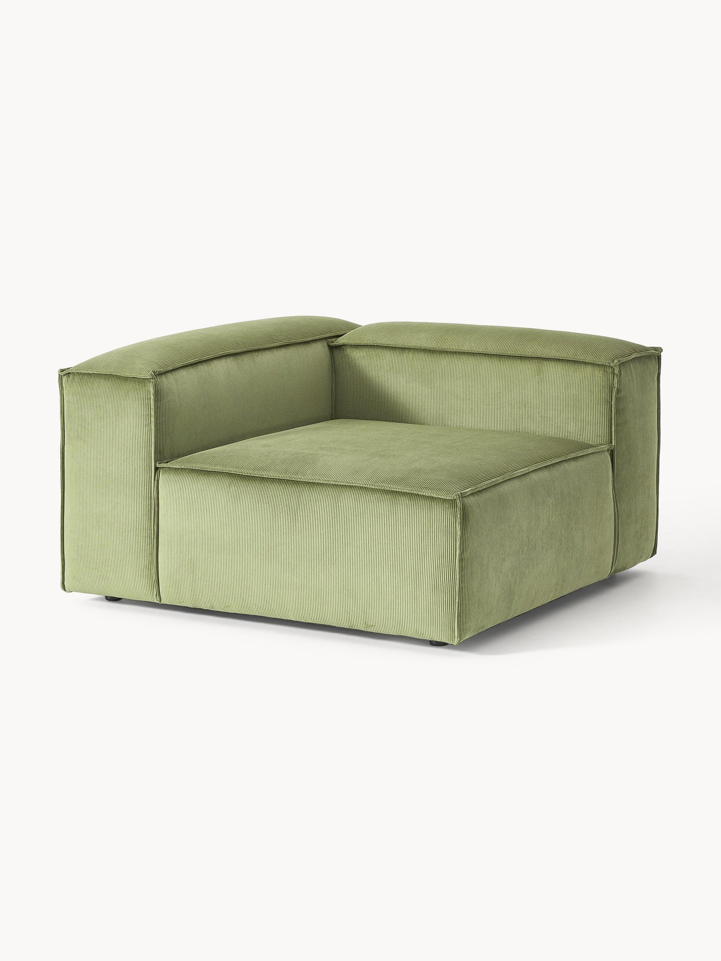 Lenzano Corner Module in Corduroy