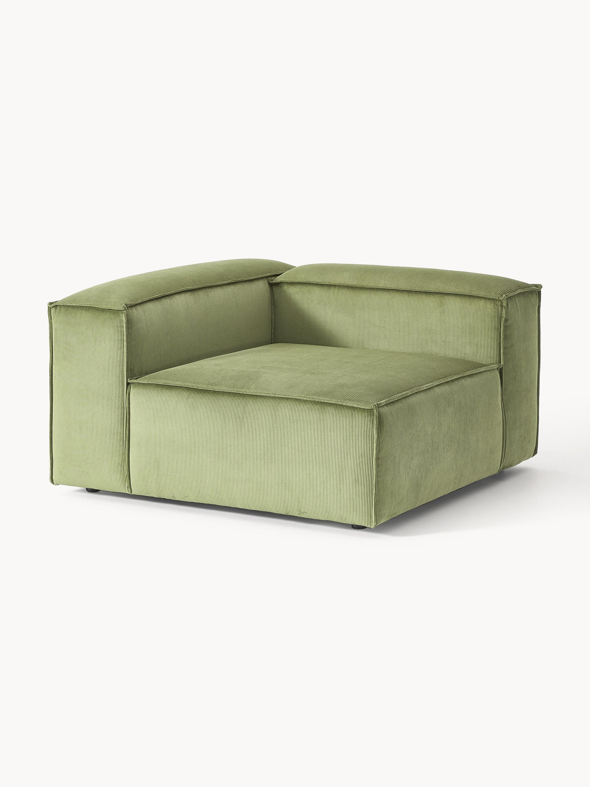 Lenzano Corner Module in Corduroy