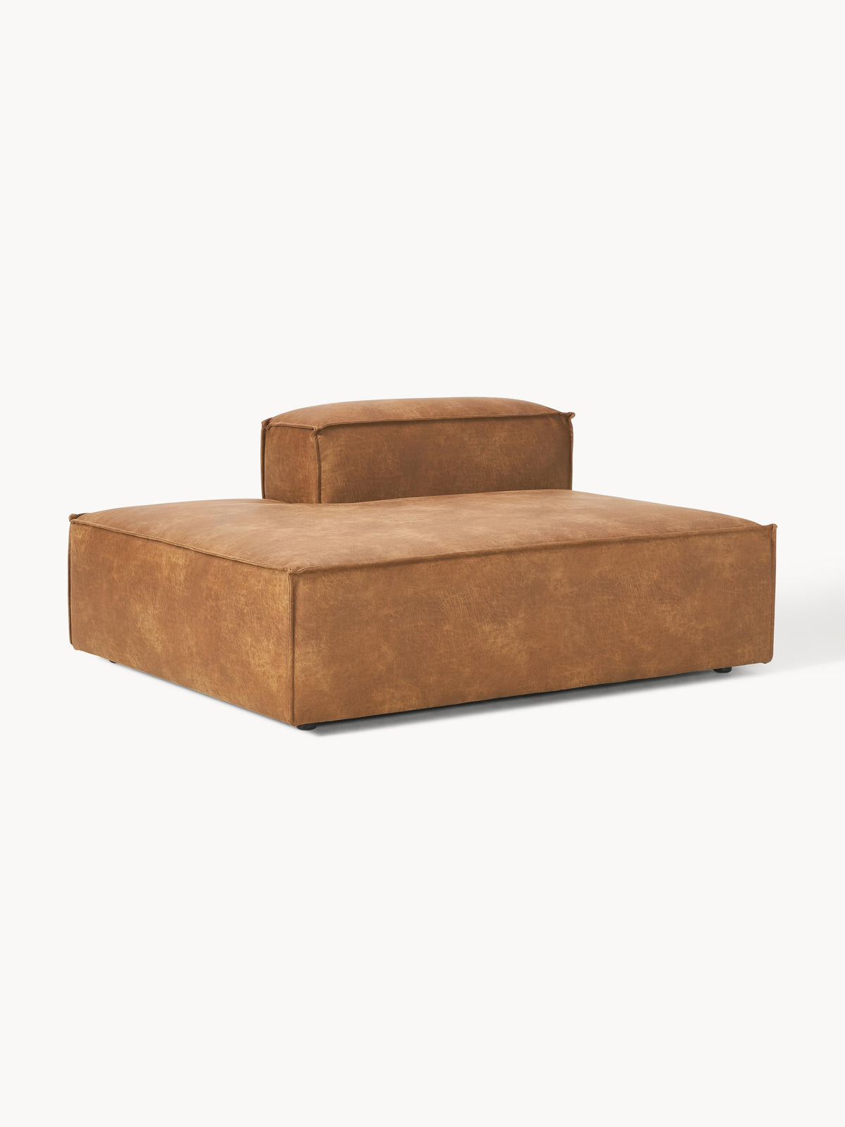 Lenzano Leather Ottoman Module