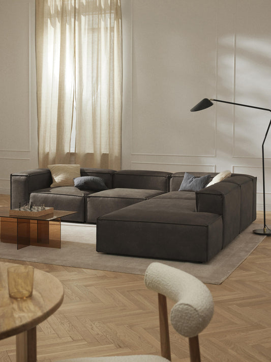 Lenzano Leather Ottoman Module