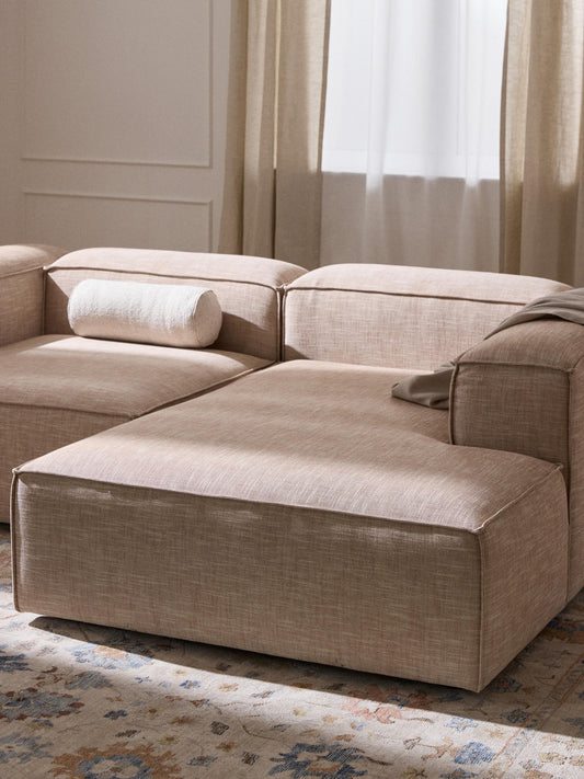 Lenzano Linen Blend Ottoman Corner Module