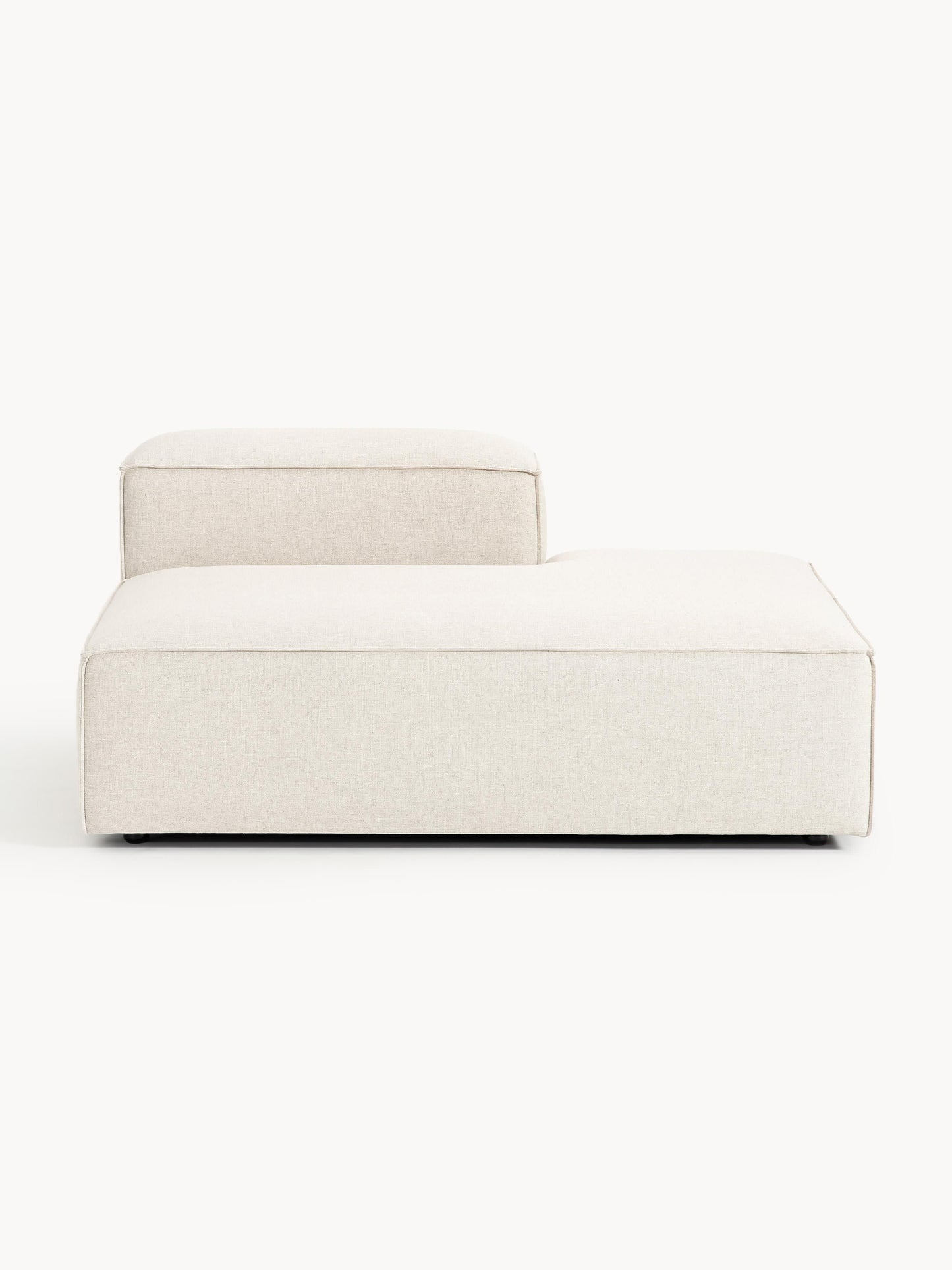 Lenzano Linen Blend Ottoman Module