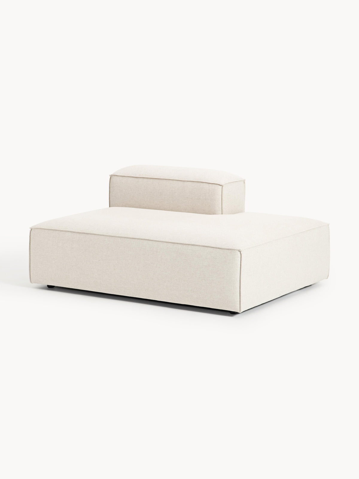 Lenzano Linen Blend Ottoman Module
