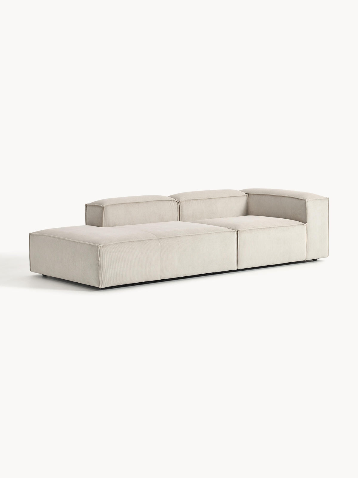 Lenzano Modular Corduroy Ottoman