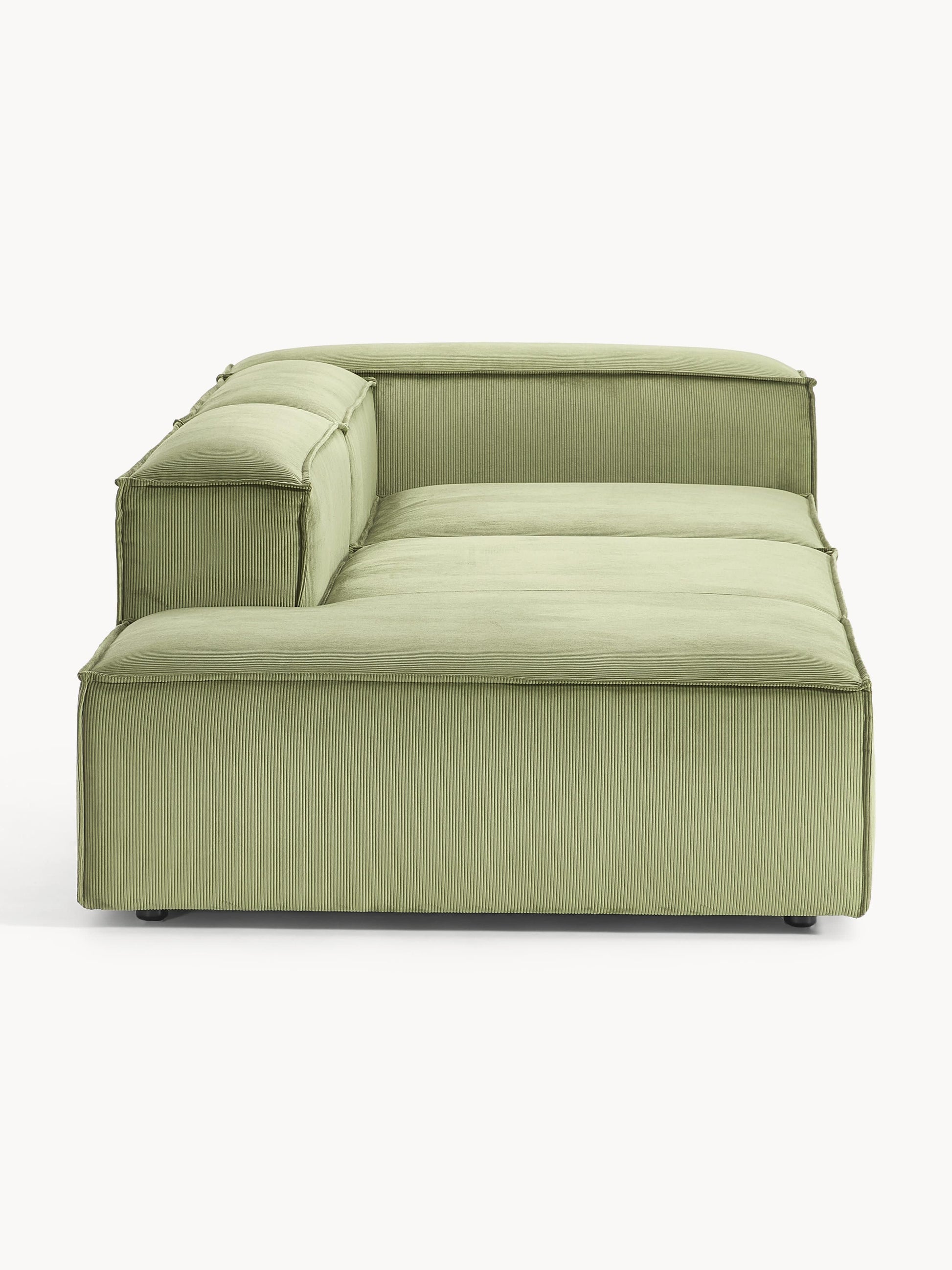 Lenzano Modular Corduroy Ottoman