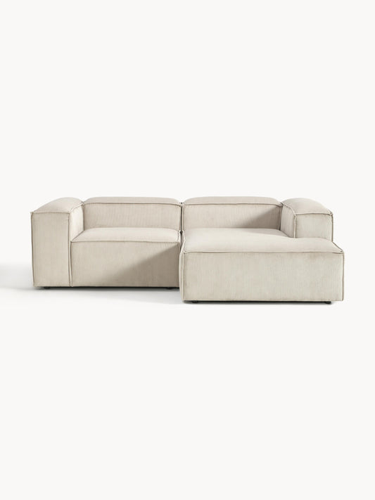 Lenzano Modular Corner Sofa (2-Seater) in Corduroy