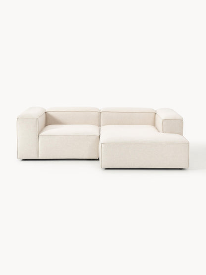 Lenzano Modular Corner Sofa (2-Seater) in Linen Blend