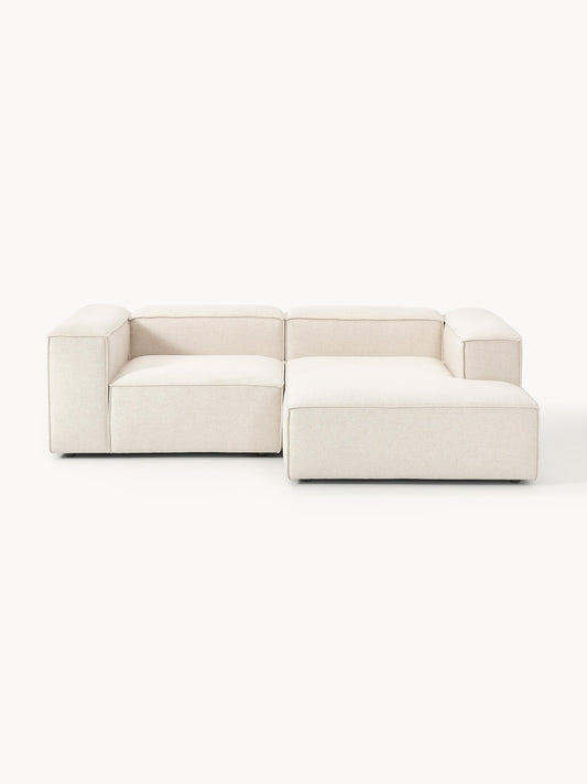 Lenzano Modular Corner Sofa (2-Seater) in Linen Blend