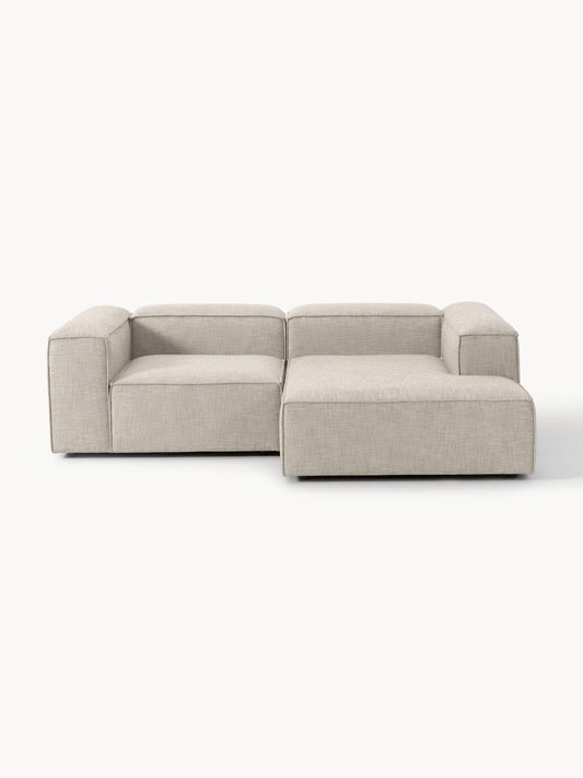 Lenzano Modular Corner Sofa (2-Seater) in Linen Blend