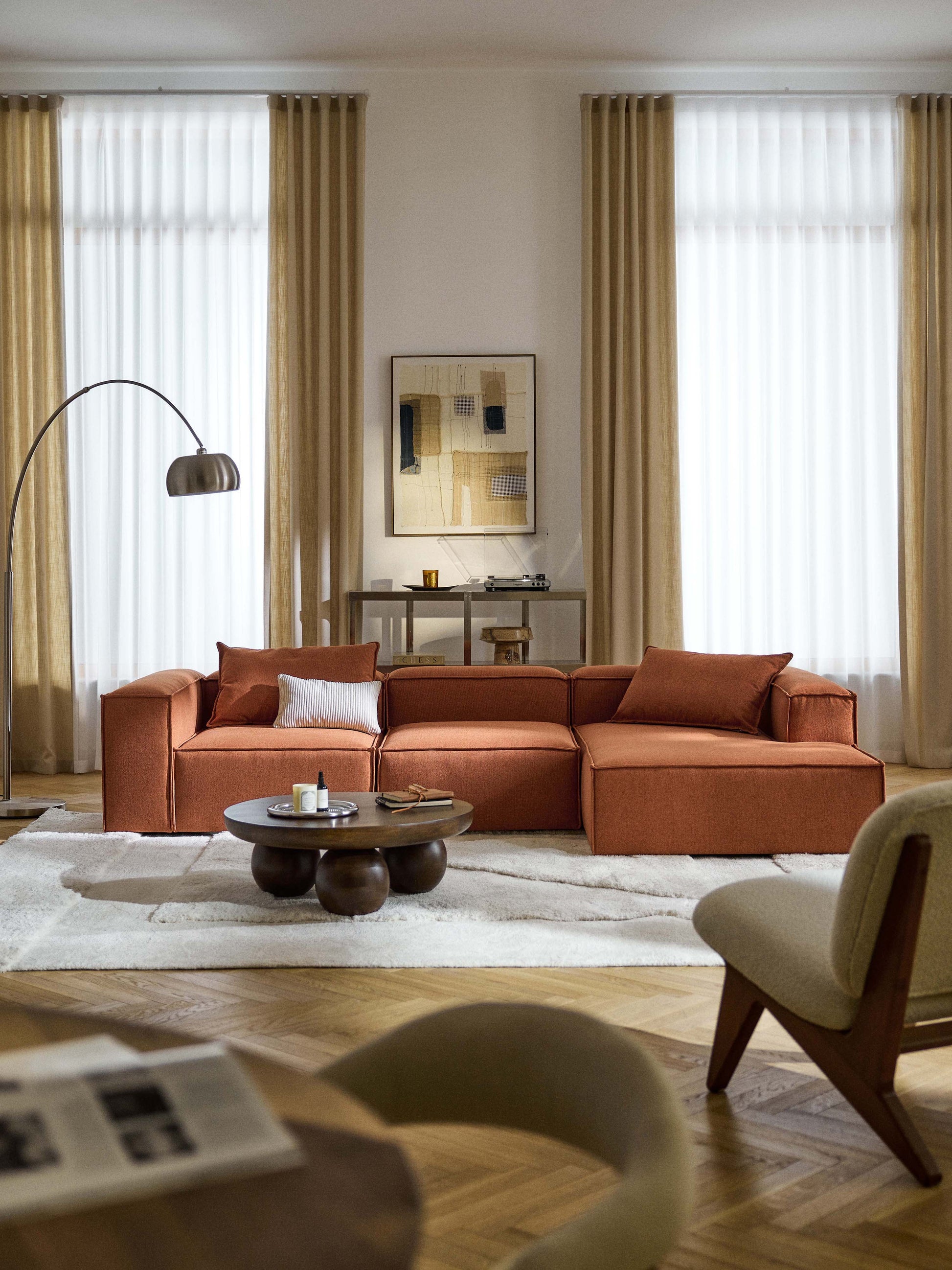 Lenzano Modular Corner Sofa (4-Seater)