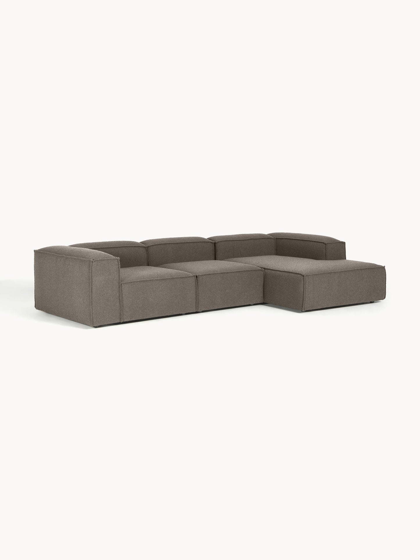 Lenzano Modular Corner Sofa in Bouclé (4-Seater)