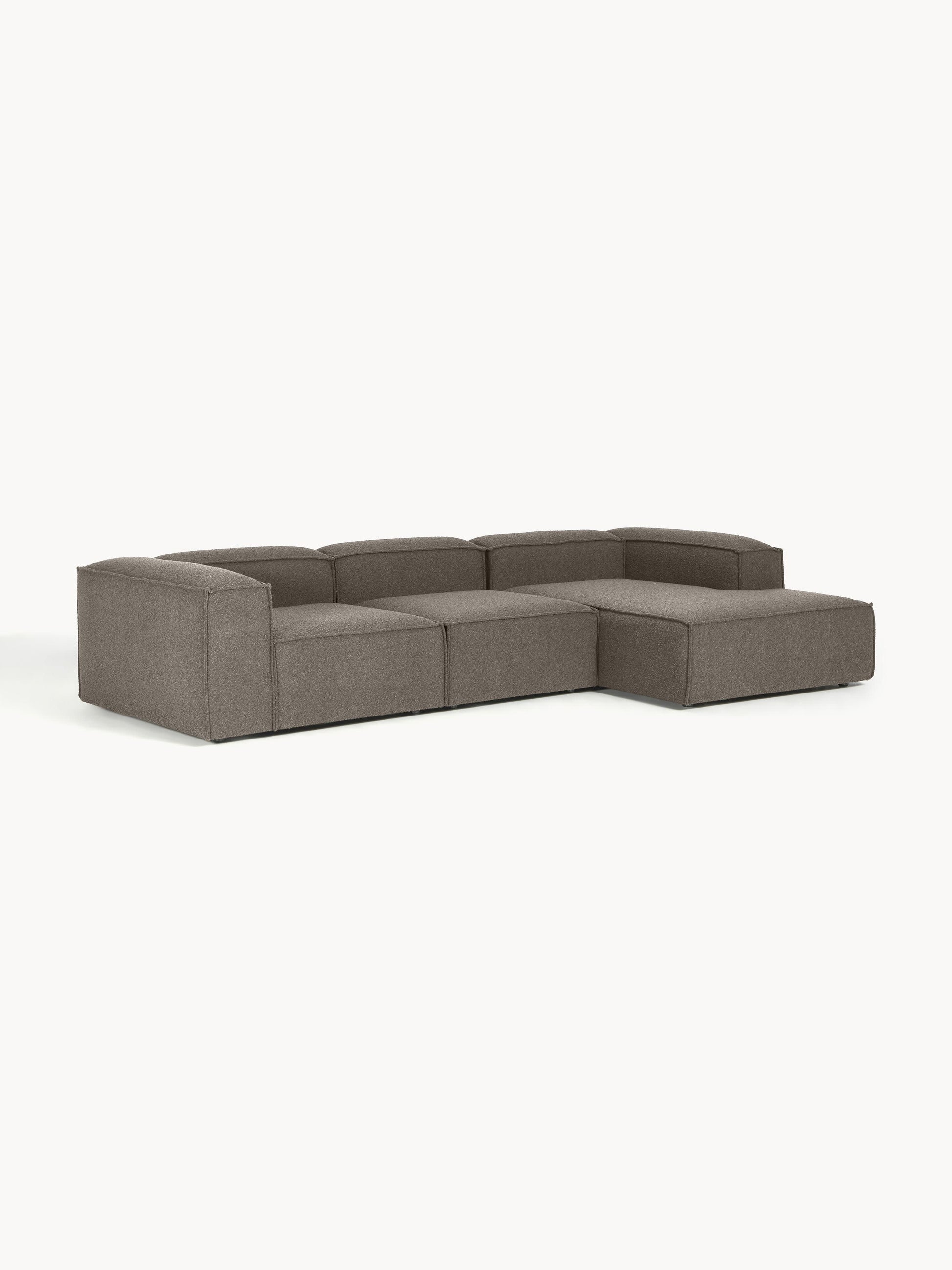 Lenzano Modular Corner Sofa in Bouclé (4-Seater)
