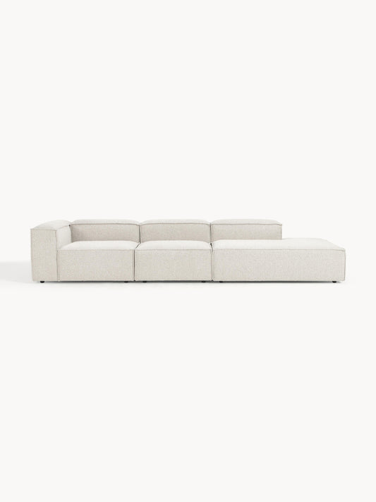 Lenzano Modular XL Bouclé Ottoman