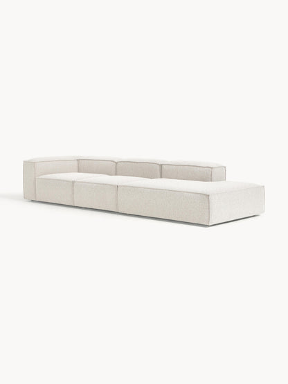 Lenzano Modular XL Bouclé Ottoman