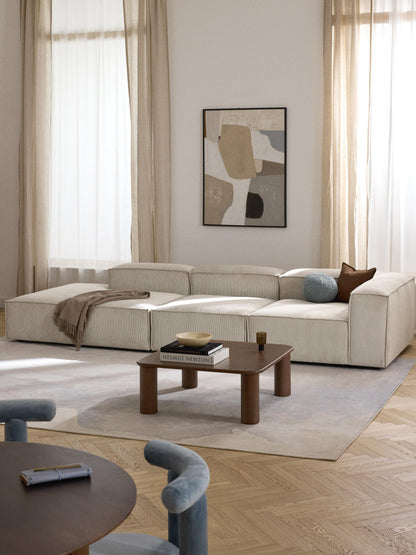 Lenzano Modular XL Corduroy Ottoman
