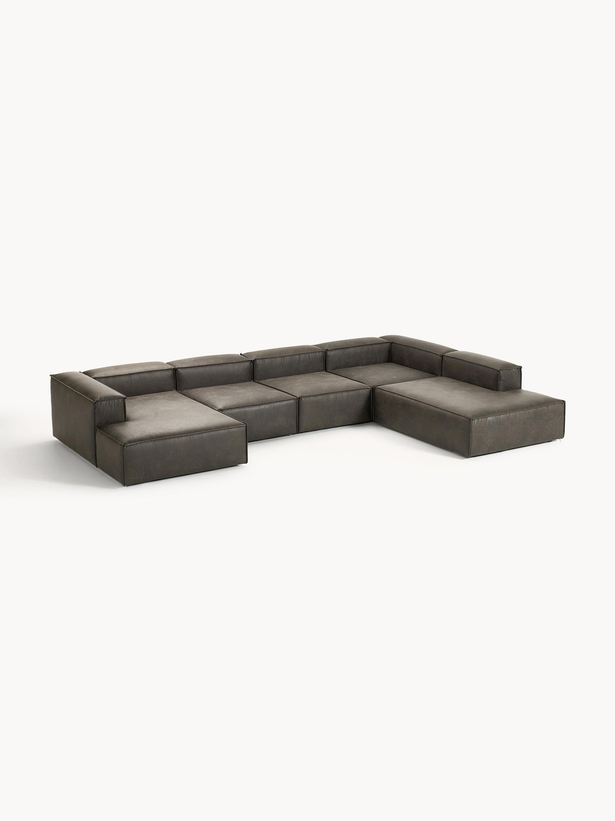 Lenzano Modular XL Leather Sofa