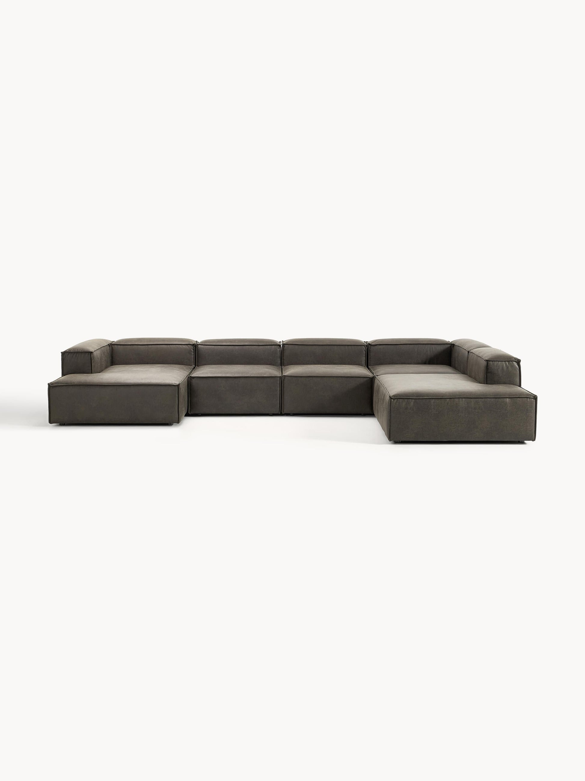 Lenzano Modular XL Leather Sofa