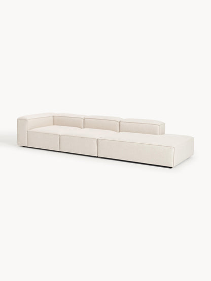 Lenzano Modular XL Ottoman in Linen Blend