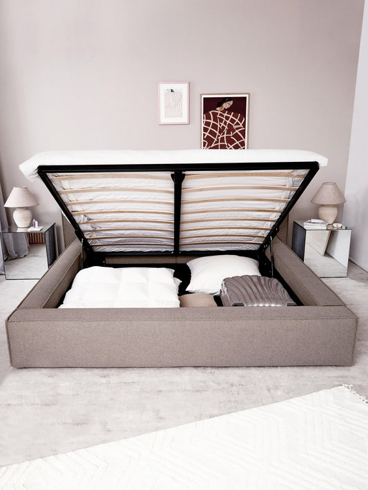 Lenzano Upholstered Storage Bed