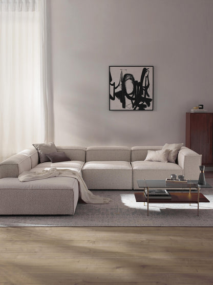 Lenzano XL Modular Bouclé Corner Sofa (4-Seater)