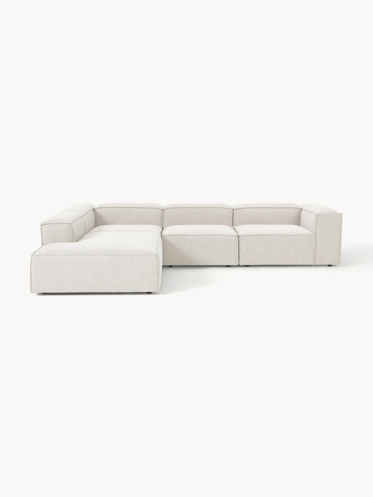 Lenzano XL Modular Bouclé Corner Sofa (4-Seater)