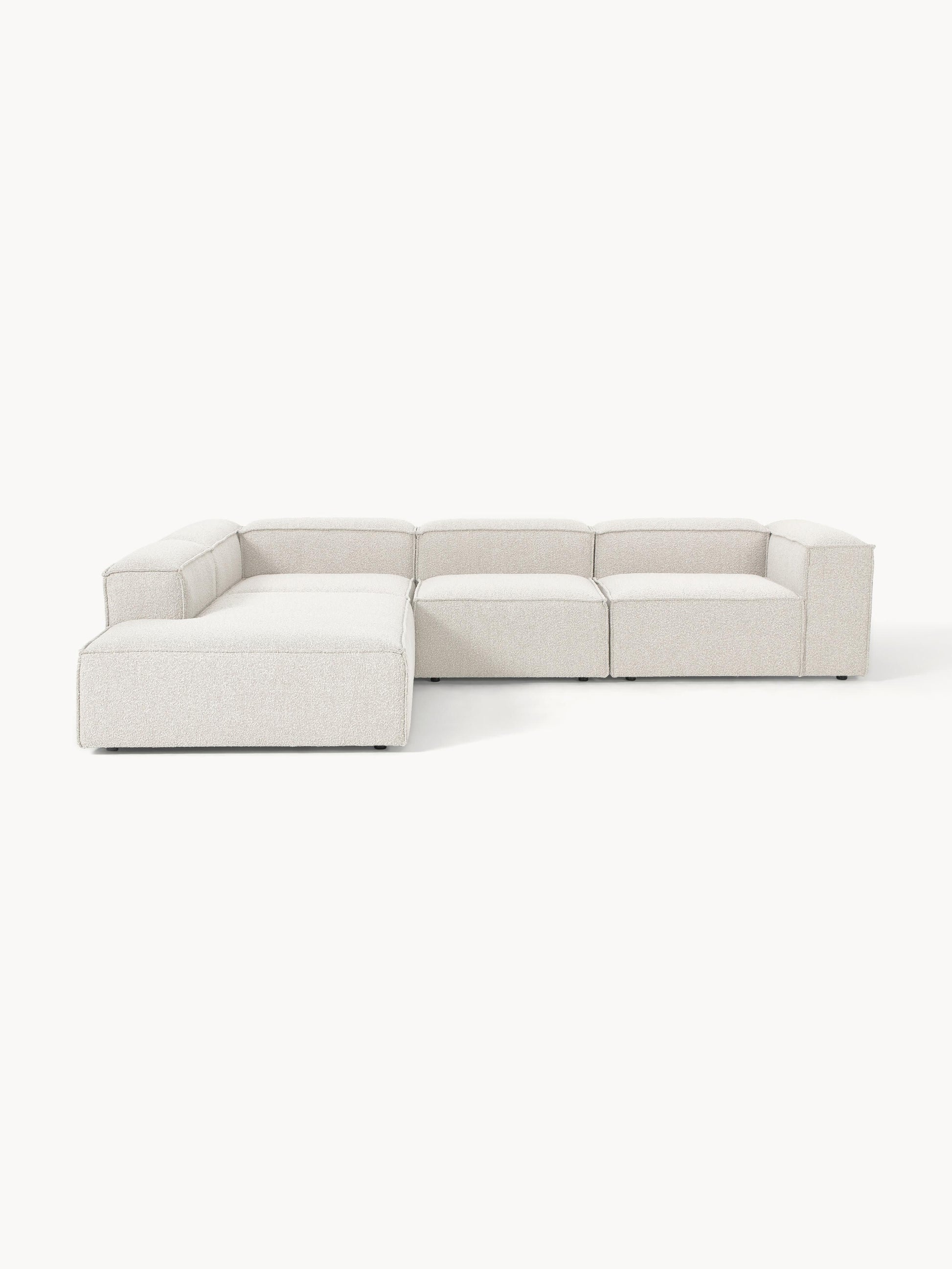 Lenzano XL Modular Bouclé Corner Sofa (4-Seater)