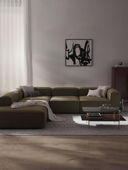 Lenzano XL Modular Bouclé Corner Sofa (4-Seater)