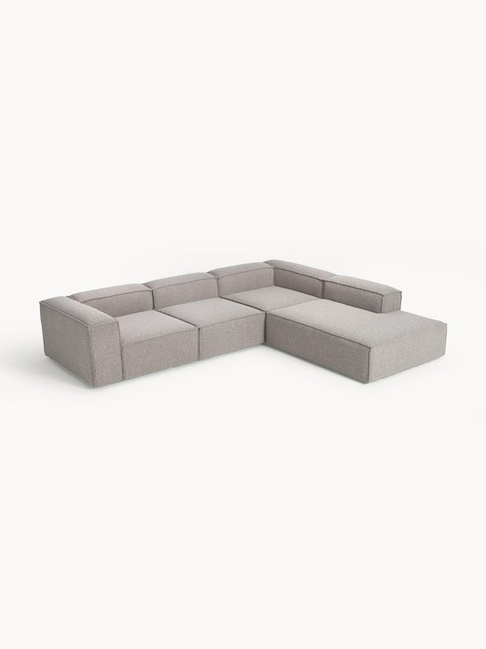 Lenzano XL Modular Bouclé Corner Sofa (4-Seater)