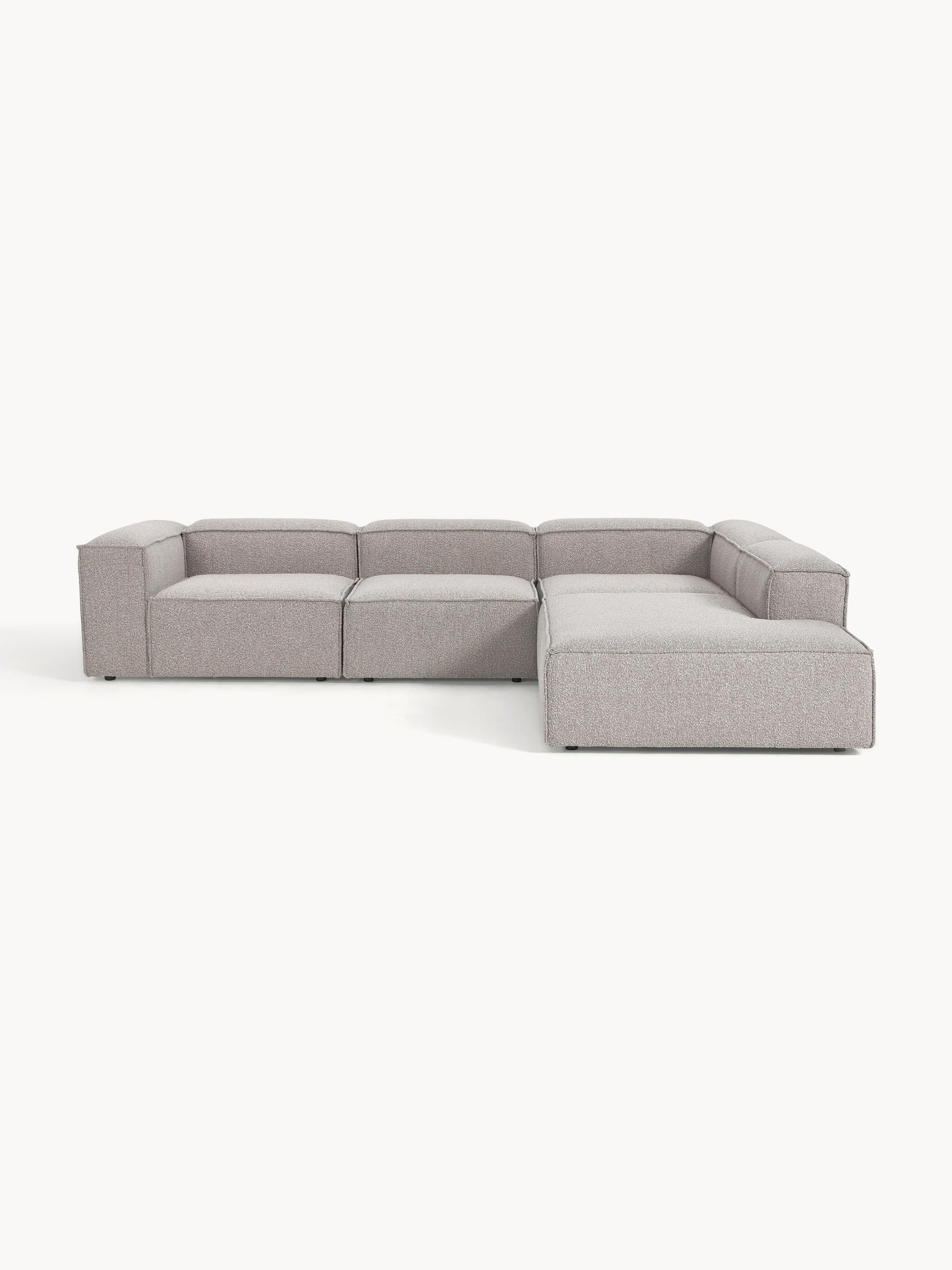 Lenzano XL Modular Bouclé Corner Sofa (4-Seater)