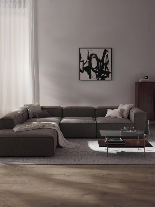 Lenzano XL Modular Bouclé Corner Sofa (4-Seater)