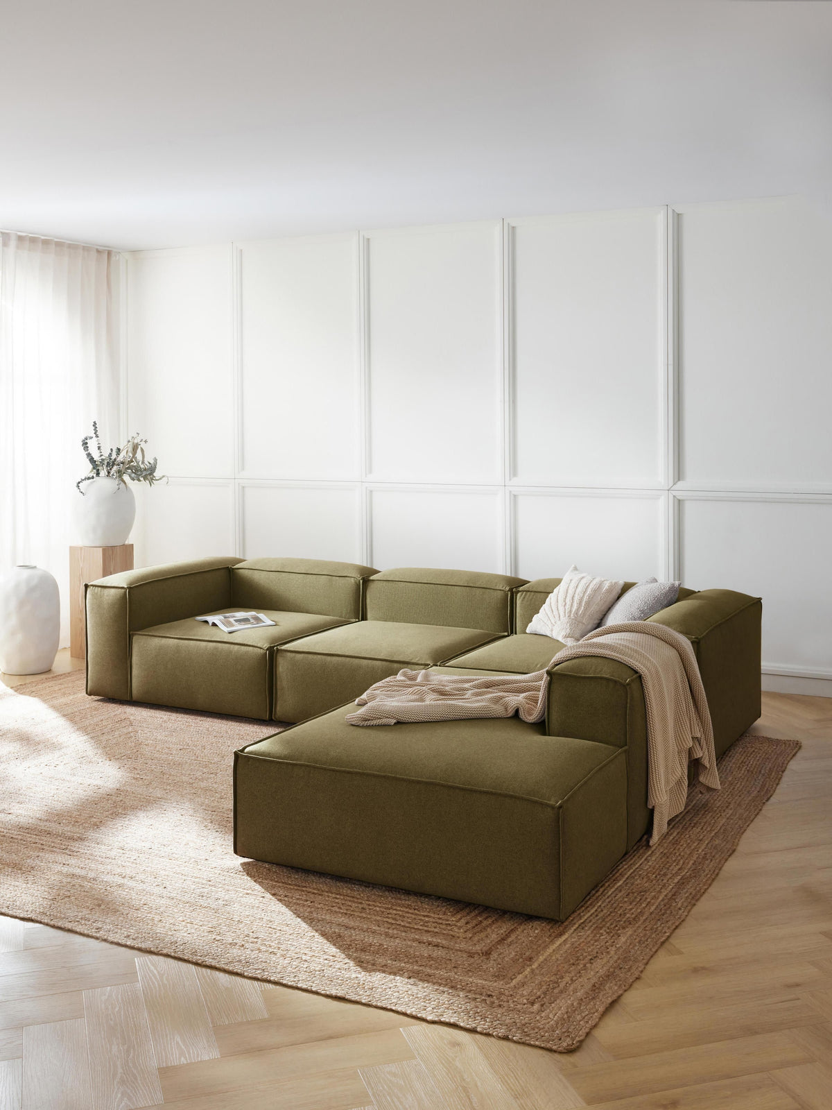 Lenzano XL Modular Corner Sofa (4-Seater)