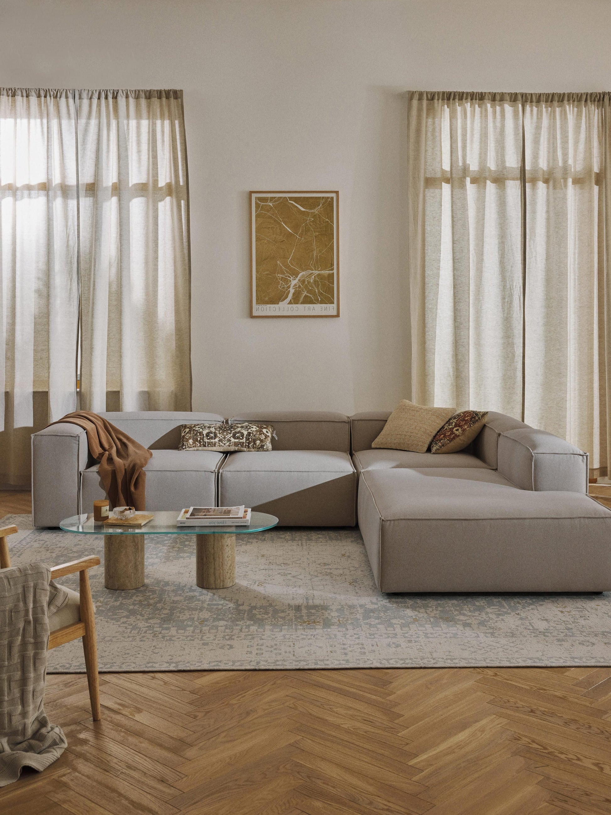 Lenzano XL Modular Corner Sofa (4-Seater)