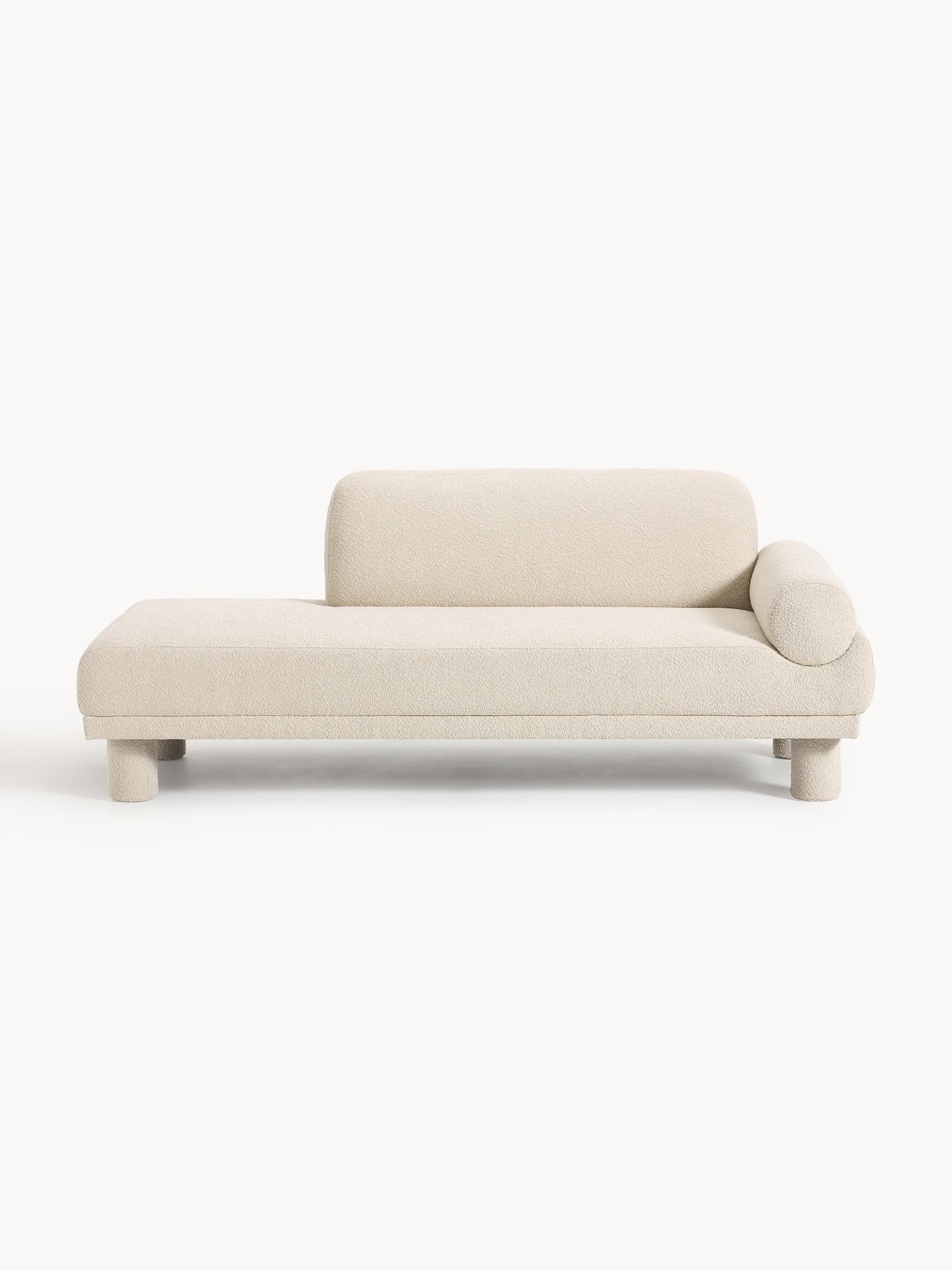 Lilriva Ottoman in Bouclé