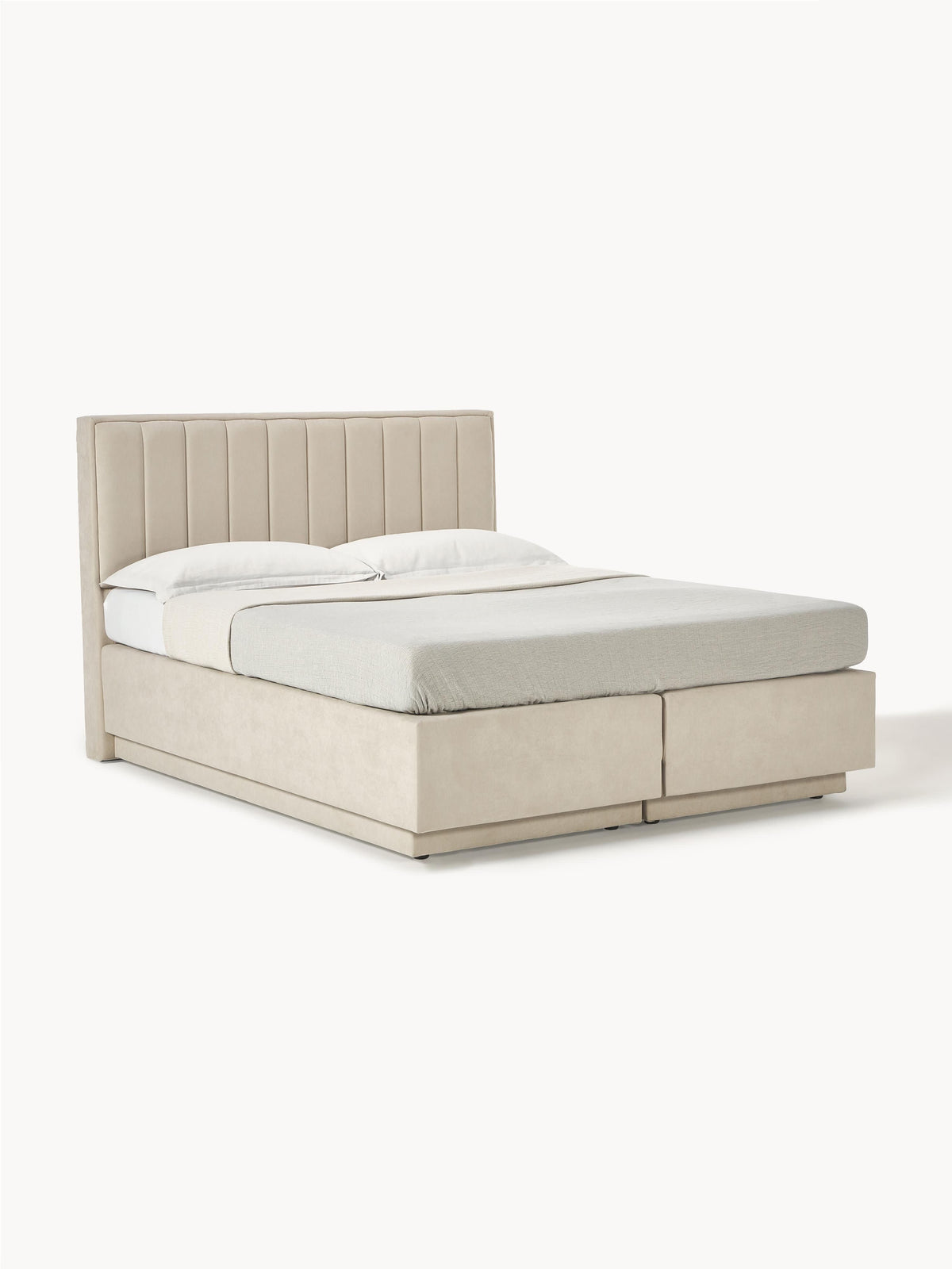 Livbella Box Spring Bed with Storage