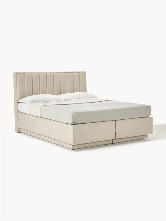 Livbella Box Spring Bed with Storage