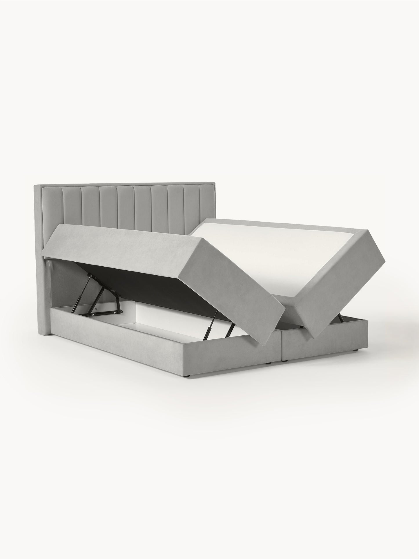 Livbella Box Spring Bed with Storage