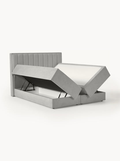 Livbella Box Spring Bed with Storage