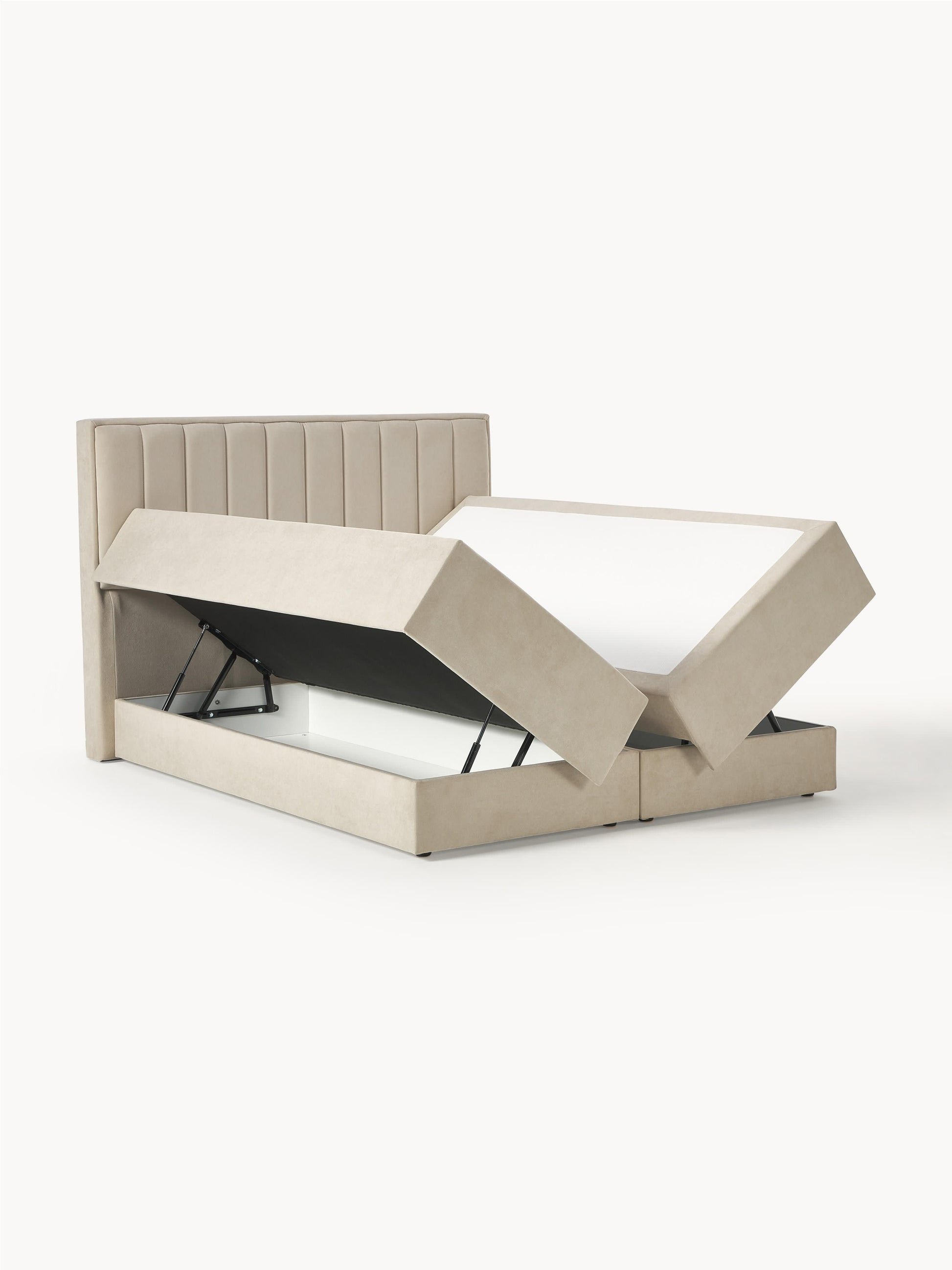Livbella Box Spring Bed with Storage