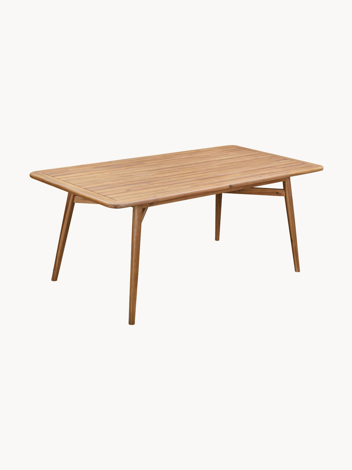 Marvetta Acacia Wood Garden Table, 180 x 90 cm