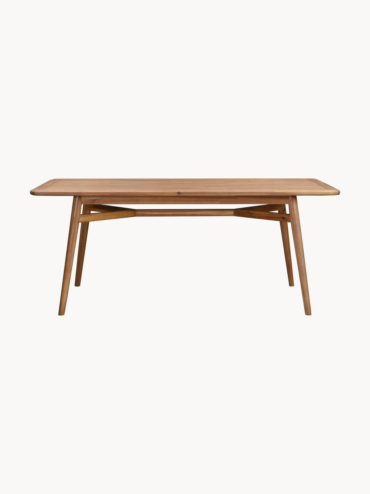 Marvetta Acacia Wood Garden Table, 180 x 90 cm