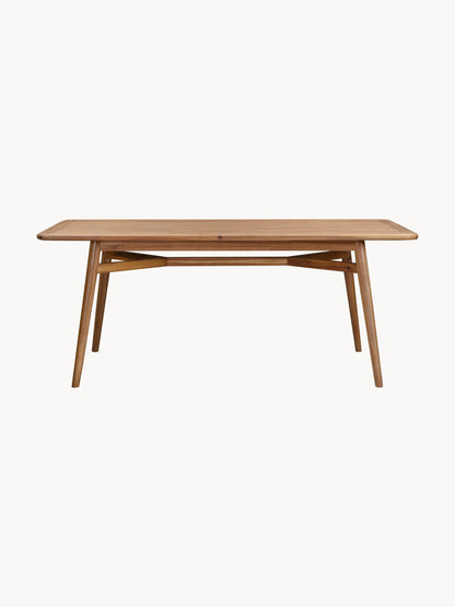 Marvetta Acacia Wood Garden Table, 180 x 90 cm